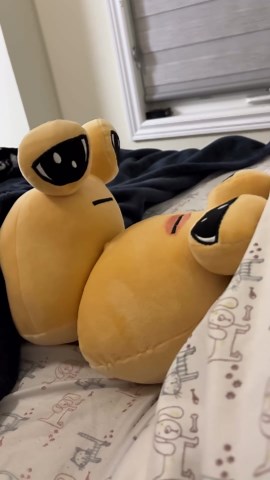 Pou (Official) on Instagram: "Pou wishes he didn’t wake up 😔😔 #pou"