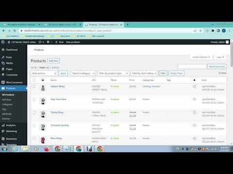 How to restore woocommerce products from trash?