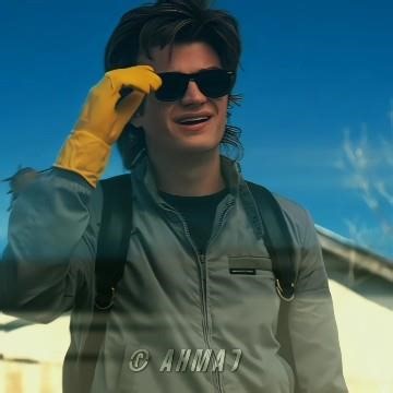 Thank you Duffer Brother's - Steve Harrington And Dustin Henderson Edit | End Of Beginning (Slowed)
