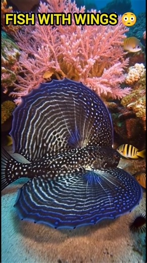 Flying Gurnard 🪽🐟 | The Fish That Opens Giant Wings