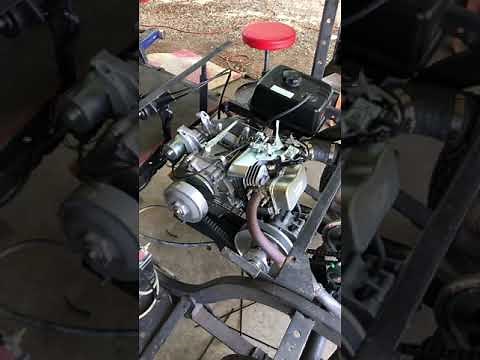 Electric to gas predator golf cart with reverse.