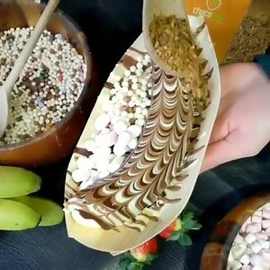 This treat is bananas, B-A-N-A-N-A-S 🍌🎶 (Find it at ChocoFruituk!) CREDIT: @madzhungrybelly on Instagram! | Food Network