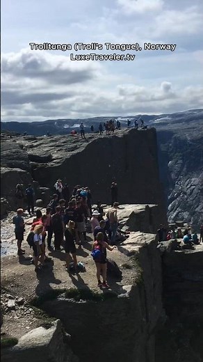 Trolltunga (Troll's Tongue), Norway - the rock nobody visited until 2009