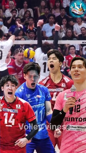 Japan Volleyball team Best Attackers
