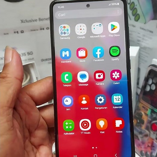 Samsung A52s 5G Black Ram 8GB+8GB/256GB Fullset Original SEIN 11925