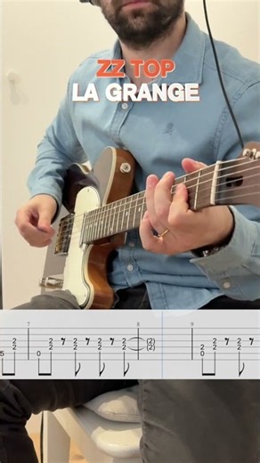 ZZ Top - La Grange Guitar Riff Tabs