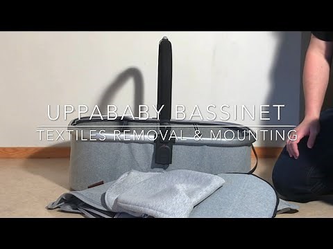 Uppababy Bassinet: Textile Removal and Mounting