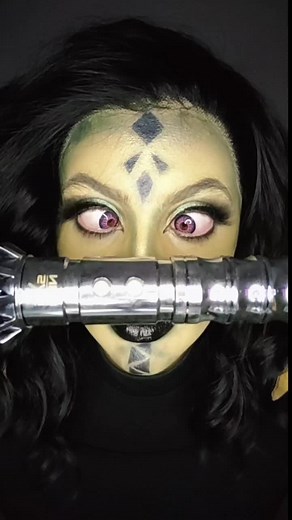 Mirialan Make-up Test: Star Wars Alien Chick