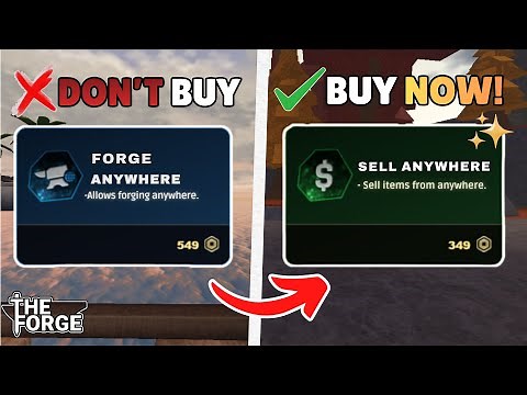 Which Gamepasses Should YOU Buy? The Forge (Roblox)
