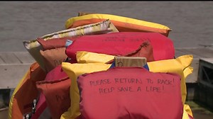 Life jacket rack disappears in Moline