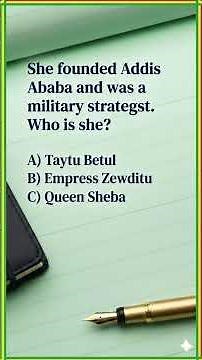 Test Your Ethiopian History Knowledge