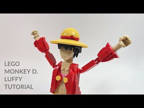 LEGO Monkey D. Luffy MOC (Tutorial) | LEGO One Piece