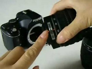 レンズを交換する