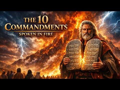 THE 10 COMMANDMENT | Spoken in Fire | The Day God Shook Mount Sinai
