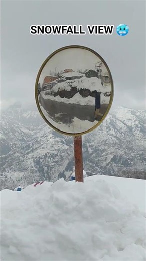 Heavy Snowfall In Muree #shorts #virulshorts #hindkovibes