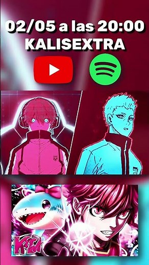 🦈KURONA RAP (Blue Lock) 02/05 a las 20:00 (Hora Española) EN MI YT #bluelock #kurona #anime