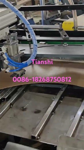 Automatic paper cone machine winding parts (Trail run for India customer )