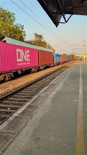 💥 Stunning action of WAG-9 BLC Container Freight train 🚄🇮🇳🔥 #shorts #trending #train #mallu_chennai