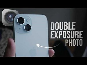 How to Take Double Exposure Photo in iPhone (tutorial)