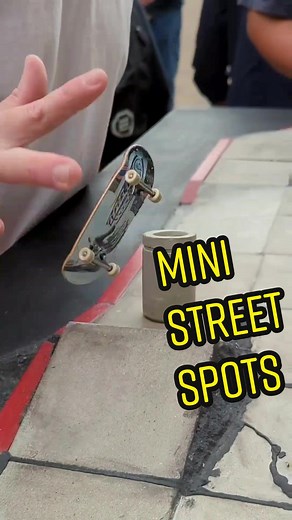 Sidewalk Street Spot Fingerboarding Parks by Catfishbbq