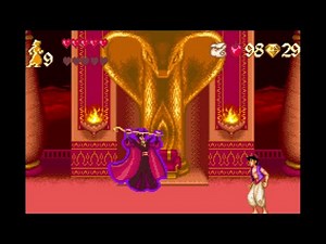 Game Boy Advance - Disney's Aladdin - Longplay All Red Gems