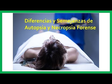 Necropsia o Autopsia Forense, diferencias y semejanzas.