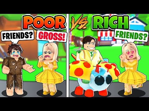 POOR vs RICH! She *HUMILIATED* Us Until She Saw Our MEGA NEON DIAMOND LADYBUG! (Roblox Adopt Me)