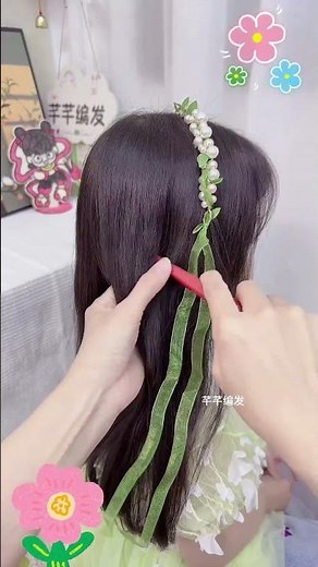 🎀 5 Cute & Easy School Hairstyles for Kids 👧✨ Quick & Simple Hair Ideas!#SchoolHairstyles #Kidsstyle