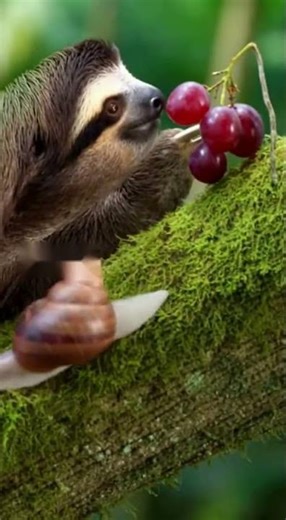 Slowest race in history 🦥🐌🏁 #sloth #funny #race