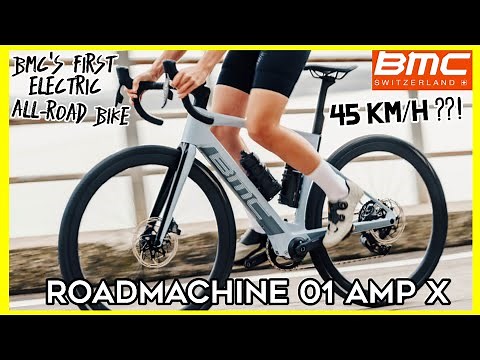 New BMC roadmachine 01 amp x | powerfull e road bike with TQ motor