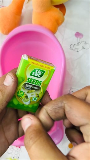 Tic Tac Seeds SAUNF Flavoured Confectionery Big pack | Crushed Seeds Inside | #tictac #food #snacks