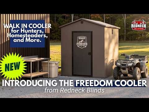 Meet the Freedom Cooler | Walk-In Cold Storage for Hunting, Homesteading & More