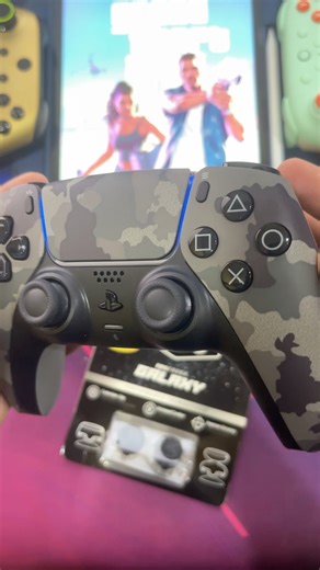 Unboxing Sony Dualsense Wireless Controller Grey Camo PS5 #shorts #unboxing #ps5controller #maxkeyyt