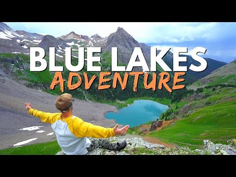 BLUE LAKES COLORADO - EPIC CAMPING