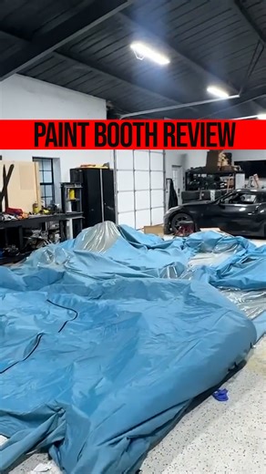 6.1K views · 57 reactions | Here's my honest opinion of the Amazon inflatable paint booth I used to paint my Lexus IS300 and my Mazda Miata! (Not Sponsored) | Evan Shanks | Facebook