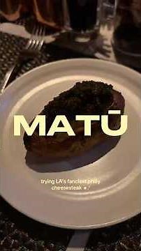 fancy cheesesteak sandwich | matū