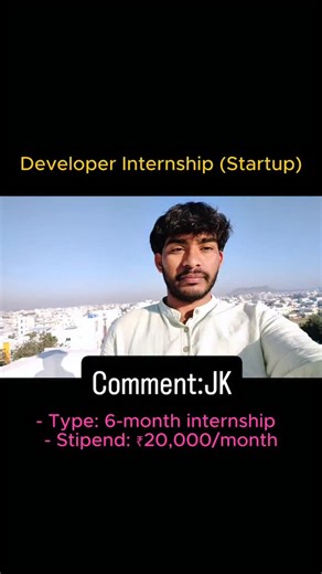 JK | Internships · Jobs · AI Upskill on Instagram: "Comment "JK" and you will get more details [Placements ,internships, paid ,free,roadmaps,Software Engineering, Students, Freshers, Btech, Mtech, Medical Coding, Code, Programming, MCA, Bcom, Degree Students, BBA, Hyderabad, Telugu Memes, Hyderabad ,ap tg ,ts , CSE, Computer Science, Data Science, Data Analysis, Cloud Computing, AiML, Tech Creator, Technology, Telugu Creator, Telugu Tech Creator, jk tech verse, Interview,dsa, interview questions