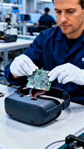 Peek into the electronic product process in the factory | Virtual Reality