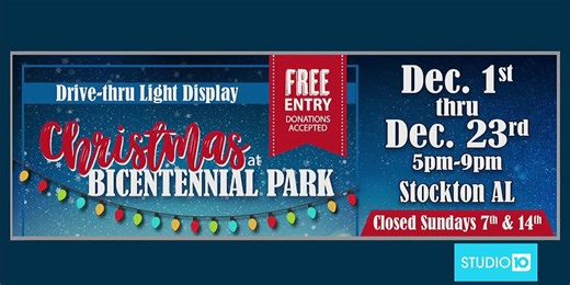 Christmas at Bicentennial Park: Drive-Thru Light Display