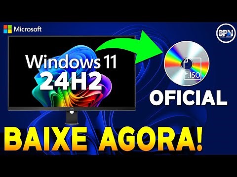 COMO BAIXAR o Windows 11 24H2 Versão Mais Recente - ISO OFICIAL!