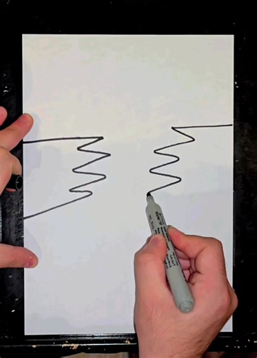 رسمة هادئة سهلة للمبتدئين خطوة بخطوة