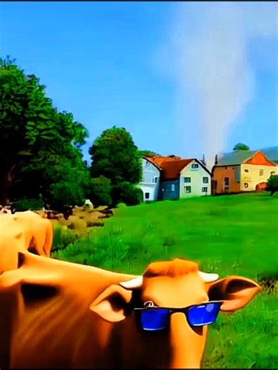 FUNNY COW DANCE 🤣🐮| COW SONG _ COW VIDEOS | DANCING COW | ANIMAL SOUND#9193 #cawdance #cow