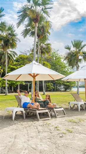 👨‍👩‍👧‍👦 Vacaciones en familia, con vista al mar y los pies en la arena 🌊 Desde el primer momento, Hilton Cartagena te conecta con lo mejor del Caribe: comodidad, paisajes inolvidables y acceso directo a la playa. #VacacionesEnFamilia #HiltonCartagena #VistaAlMar #AccesoALaPlaya #Cartagena | Hilton Cartagena Hotel
