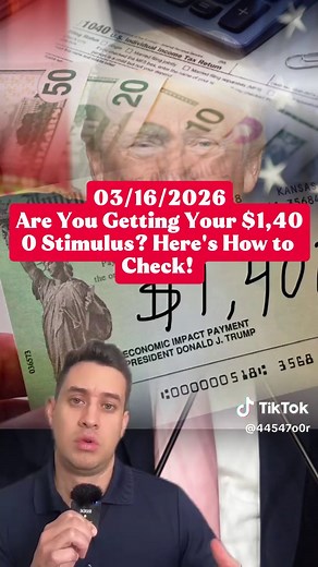 🚨 Are You Getting Your $1,400 Stimulus? Here's How to Check! 💰 #stimuluscheck #IRS #moneytips #dinero #fyp #fouyou #news #usa #money #contador #ea #greenscreenvideo #cpa #fypage #creatorsearchinsights #foryoupage #fyppp #stimulus #cheque #greenscreen #dinerotiktok #declaracion #dineroextra #estimulo #impuestos