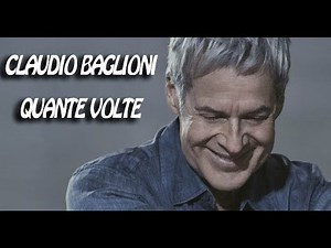 Claudio Baglioni - Quante volte (vers. Live) - karaoke