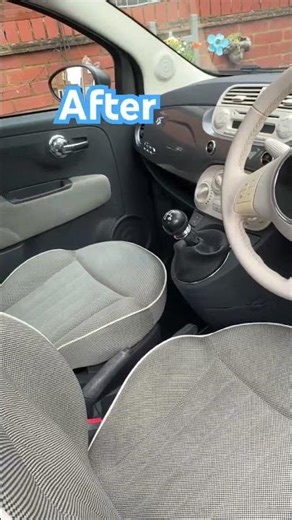 Fiat 500 Interior Detailed