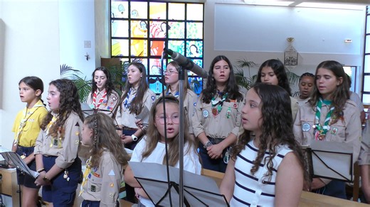 Tomo este Pão e este Vinho (J. L. Coelho) - 19/10/2025 Coro Juvenil de São Pedro do Mar, Quarteira. | Coro Juvenil de São Pedro do Mar - Quarteira