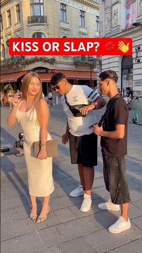 Kiss or Slap? 💋 vs 👋 (He wasn't expecting that 😭)