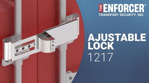 ENFORCER Adjustable Lock #1217 for Truck Trailers and Containers | John Magee