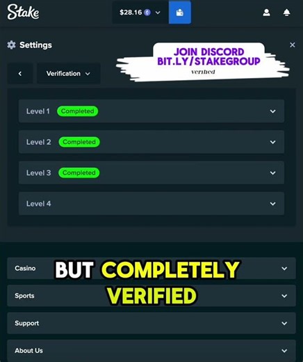 How To Verify Stake or Roobet Account